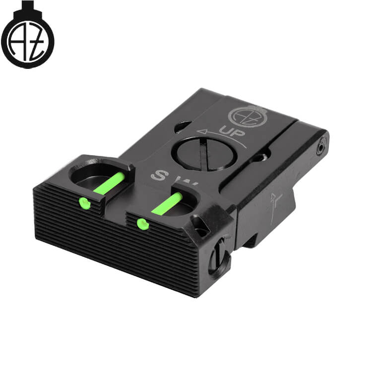 CZ Shadow 2 justerbart baksikte med fiberoptik