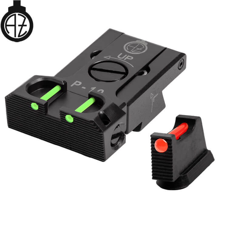 CZ P-10 justerbara sikten | fiberoptik B