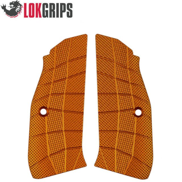 CZ 75 P-01, CZ 75 Compact alu greppskal | Gridlok orange