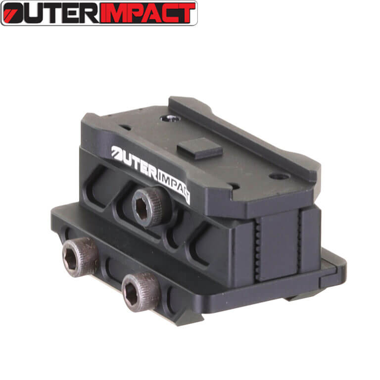 CZ Scorpion, CZ Bren 2 justerbart co-witness rödpunktsmontage | Aimpoint Micro footprint