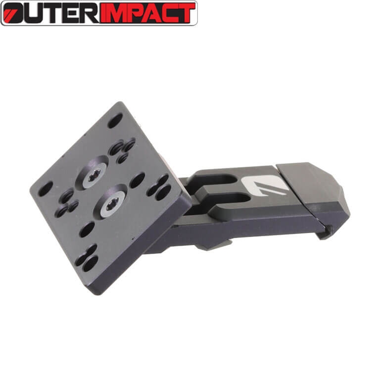 CZ Scorpion, CZ Bren 2 offset rödpunktsmontage 45° | MRA footprint