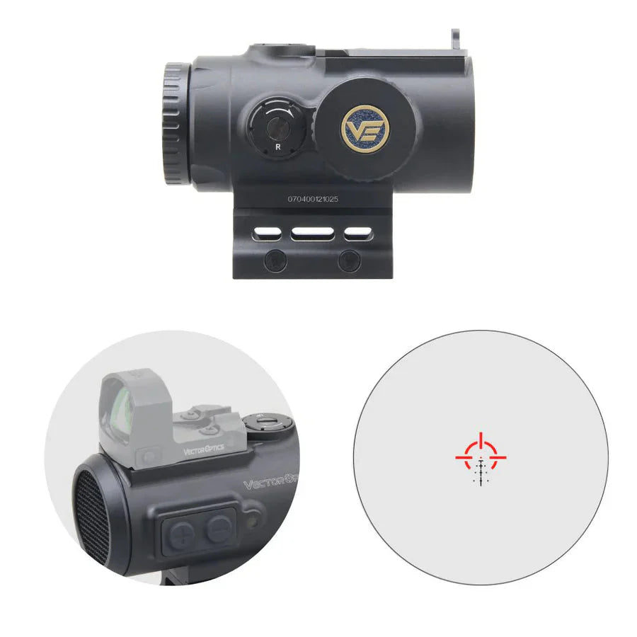 Vector Optics Paragon 4x24 ultrakompakt prismakikarsikte Vector Optics