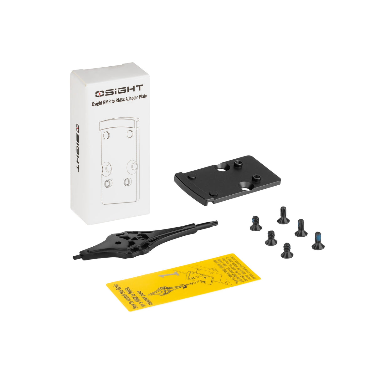 Footprint-adapter | från Trijicon RMR till Shield RMSc & K-series footprint