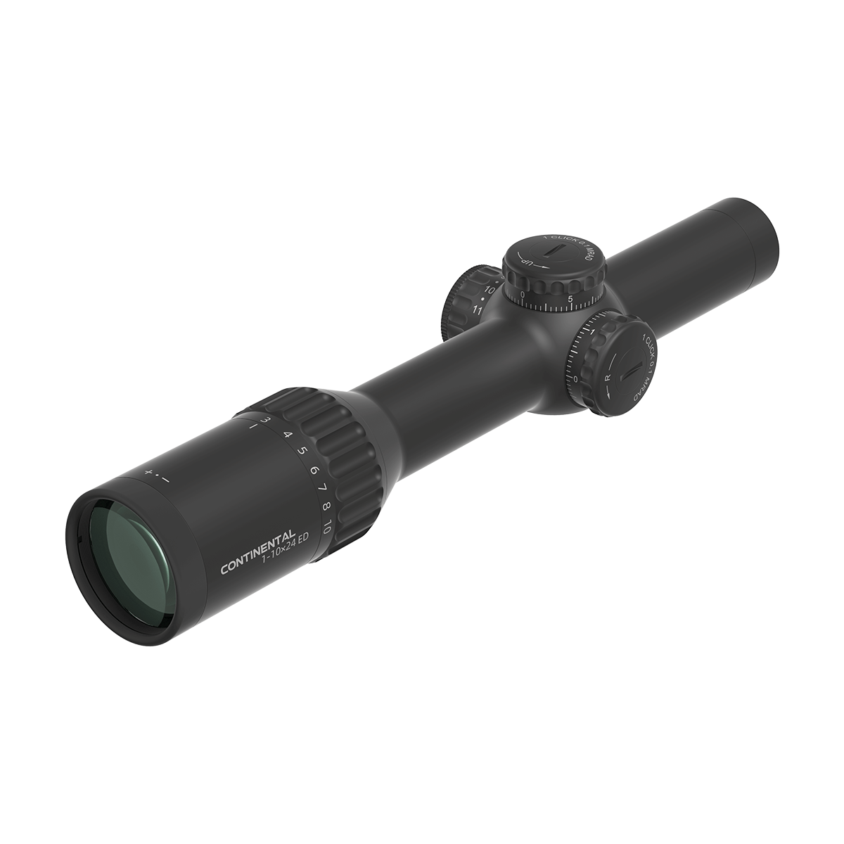 Vector Optics Continental 1-10x24i ED Fiber kikarsikte