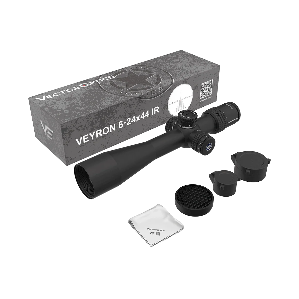 Vector Optics Veyron 6-24x44IR SFP kompakt kikarsikte Vector Optics