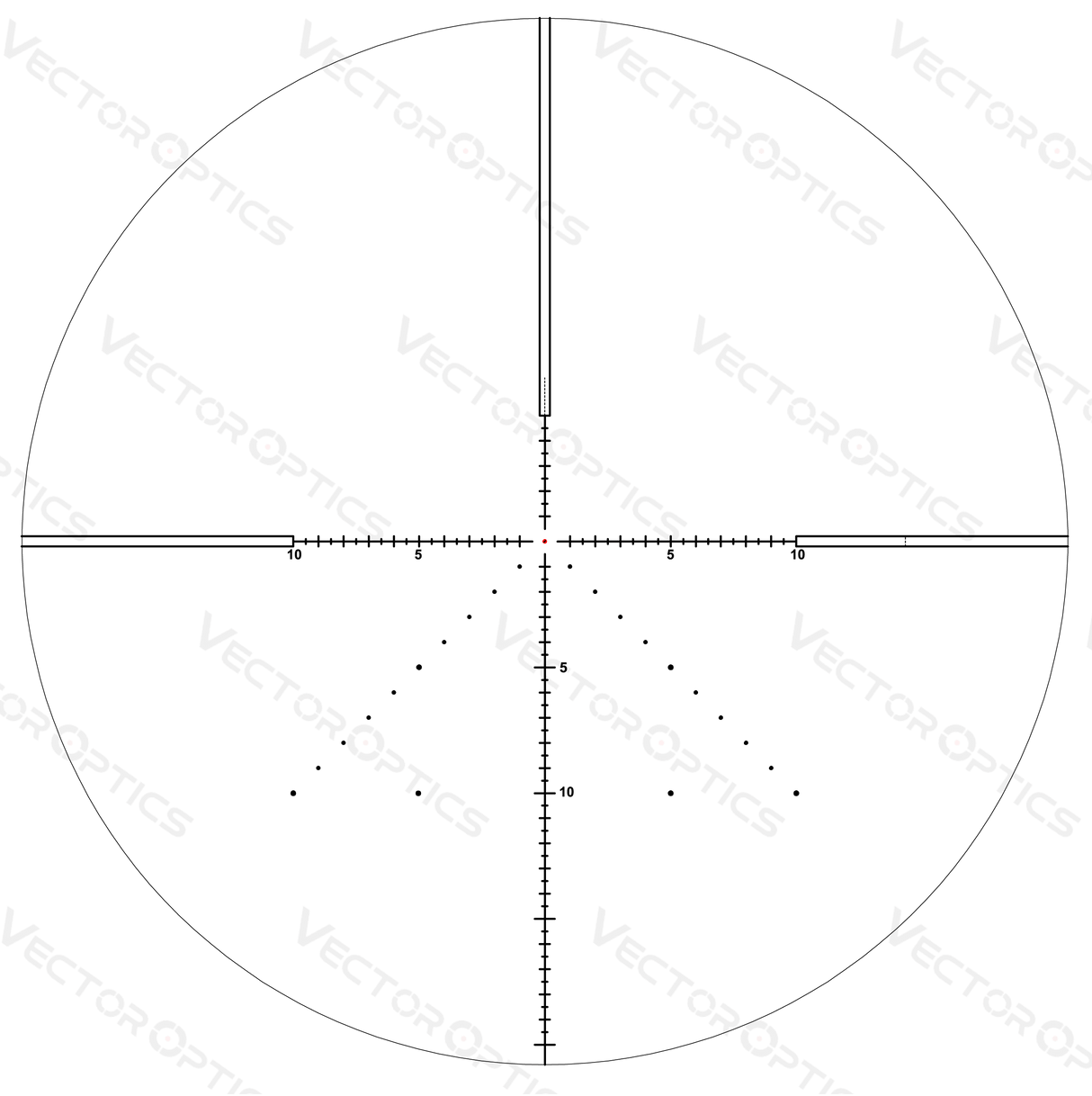 Vector Optics Veyron 4-16x44 IR First Focal Plane belyst kikarsikte Vector Optics