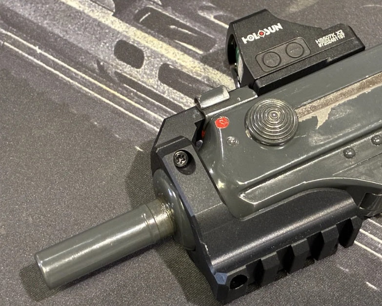 Vz 61 Skorpion rödpunktsmontage with Picatinny / M-Lok | Holosun K-series footprint