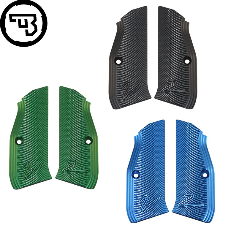 CZ TS 2, CZ Shadow 2, CZ 75B & SP-01 alu CZ greppskal