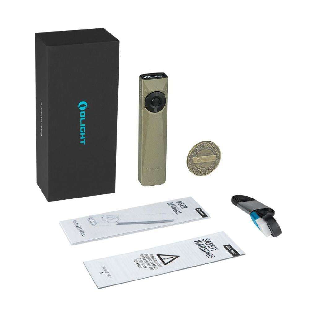 Olight Arkfeld Ultra | platt 3-i-1 EDC ficklampa | 1.400 lm