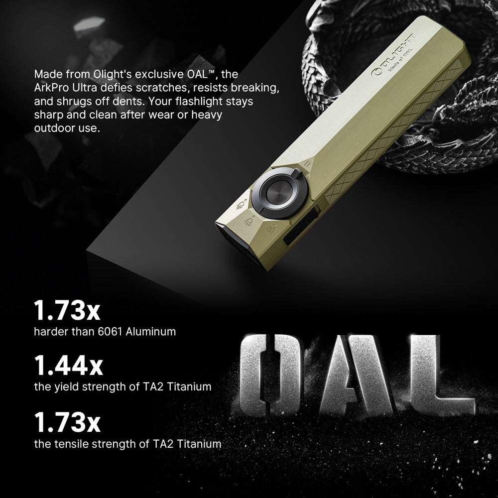 Olight ArkPro Ultra | platt 4-i-1 EDC ficklampa | 1.700 lm