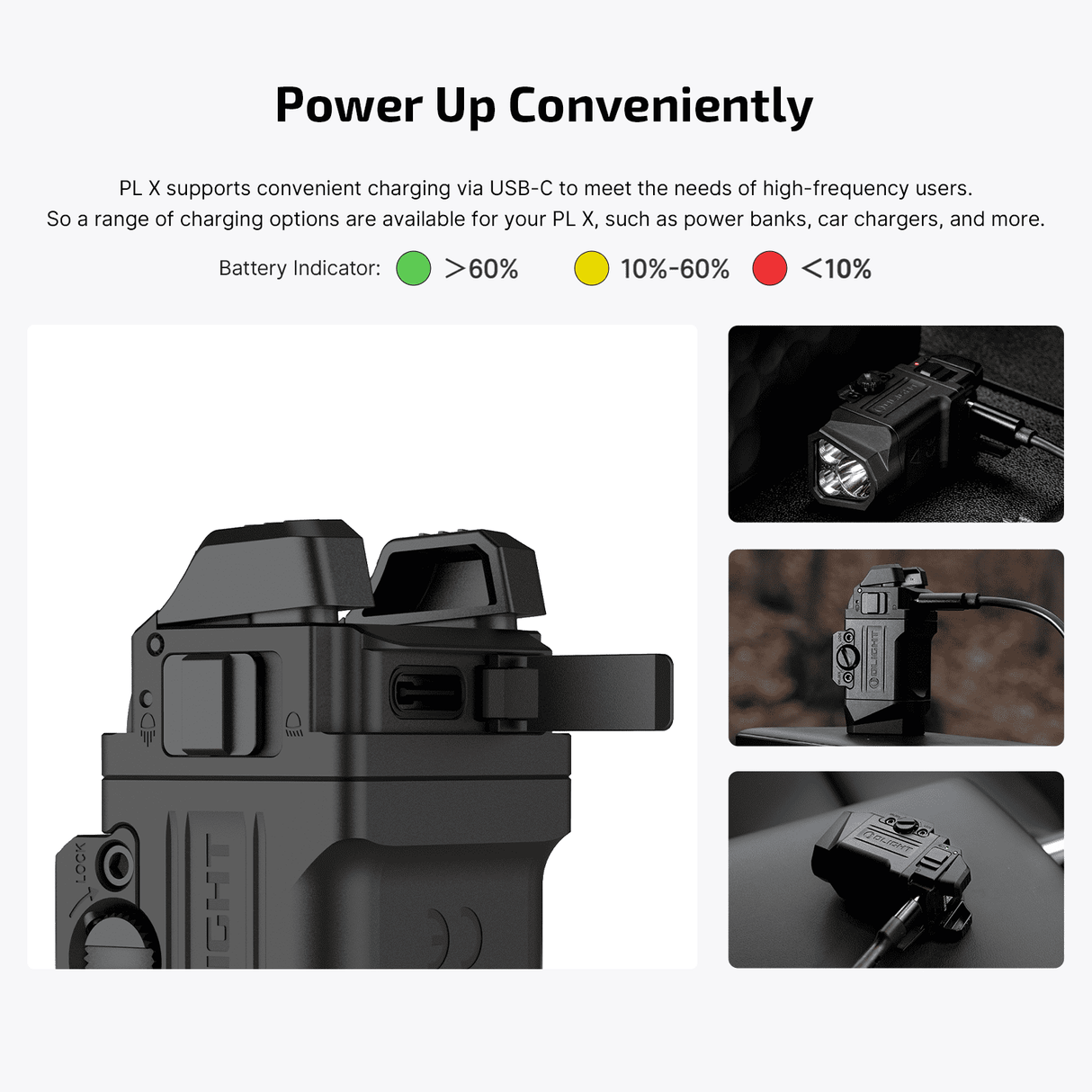 Olight PL X | pistollampa | 1.200 lm