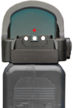 CZ P-10 Optics Ready semi-adjustable sight set | with fiber optics type A