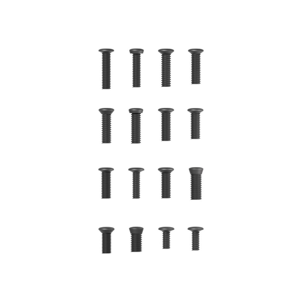 Sats med reservskruvar för installation av rödpunktsikte