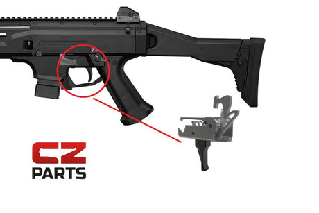 How to replace the trigger assembly on the CZ Scorpion Evo