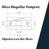 Vector Optics Paragon 3x18 Förstoringsglas Micro 