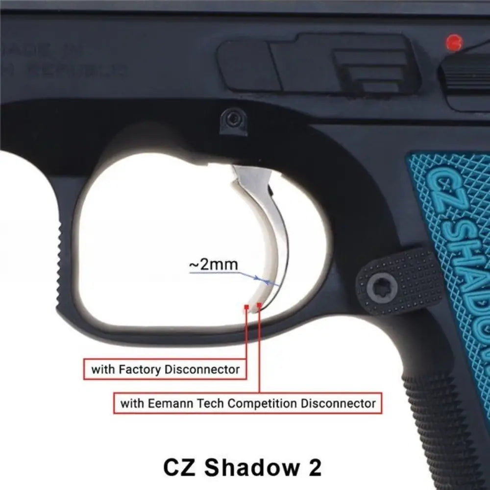 CZ Shadow 2, CZ 75 SP-01 Shadow mässing Competition disconnectorkomponent