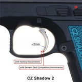 CZ Shadow 2, CZ 75 SP-01 Shadow mässing Competition disconnectorkomponent