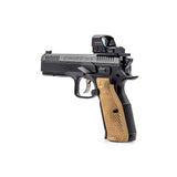 CZ Shadow 2 mantelstopp med skärmat tumstöd 