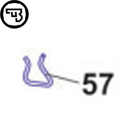 CZ 457 säkringsfjäder | del #57