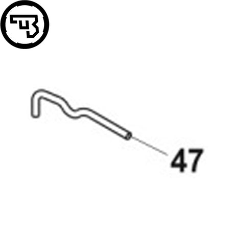 CZ P-07, CZ P-09 slide stop fjäder | del #47