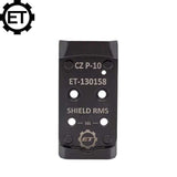 CZ P-10 OR adapterplatta | Shield RMS, SMS