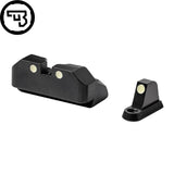 CZ P-10 Optics Ready siktesats luminescerande