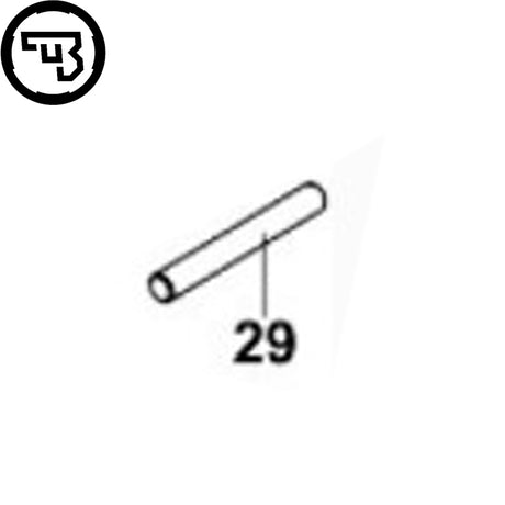 CZ P-10 avtryckarstangs fjäderstift | del #29