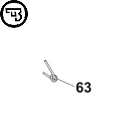 CZ Scorpion Evo avtryckarfjäder | del #63