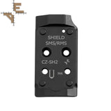CZ Shadow 2 Optics Ready adapterplatta | Shield RMSc footprint Evo Arms