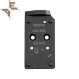 CZ Shadow 2 Optics Ready adapterplatta | Vortex Venom footprint Evo Arms