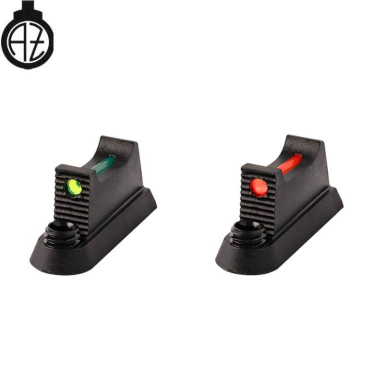 CZ Shadow 2 Orange korn med fiberoptik | 7.5 x 1.0 mm