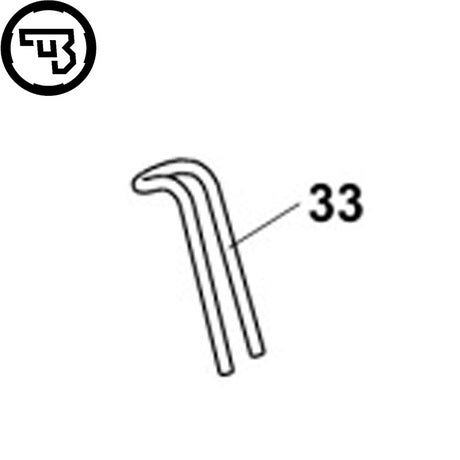 CZ Shadow 2, CZ 75B, CZ 75 SP-01 Shadow magasinfrigörarfjäder | del #33