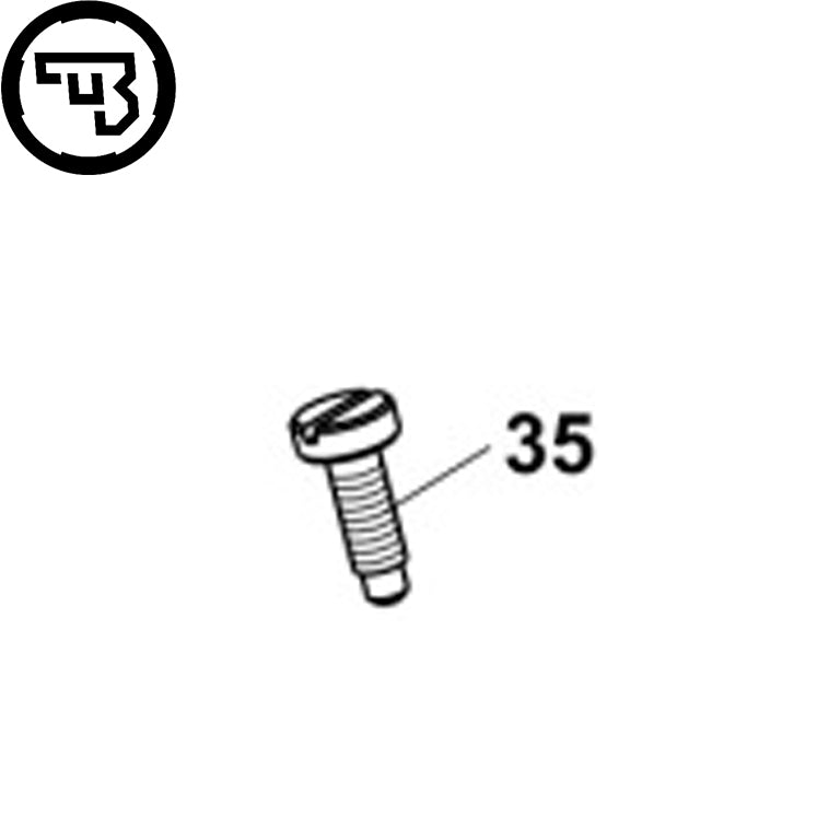 CZ Shadow 2, CZ 75B, CZ 75 SP-01 Shadow magasinlås fjäder skruv | del #35