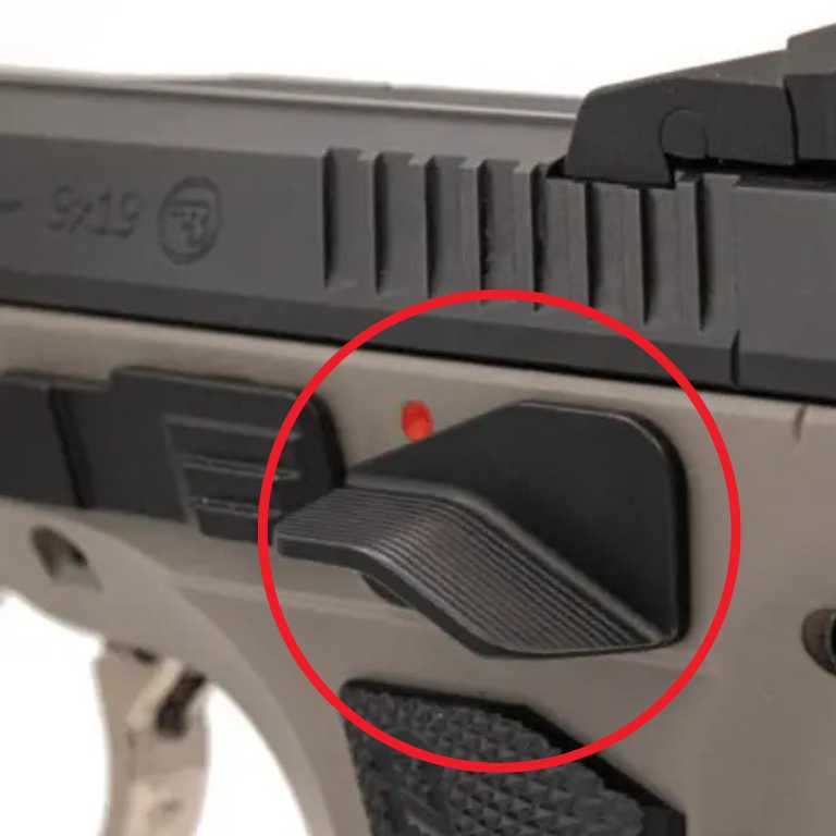 CZ TS 2, CZ Shadow 2 Ultimate säkring