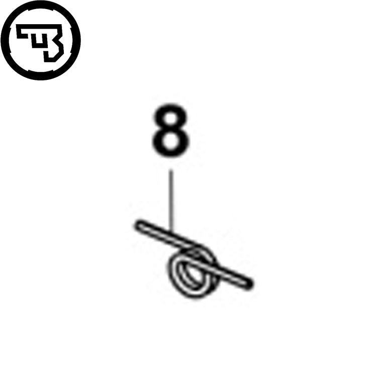 CZ TS 2 avtryckarfjäder | del #8