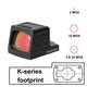 Rödpunktsikten med Holosun K-Series footprint
