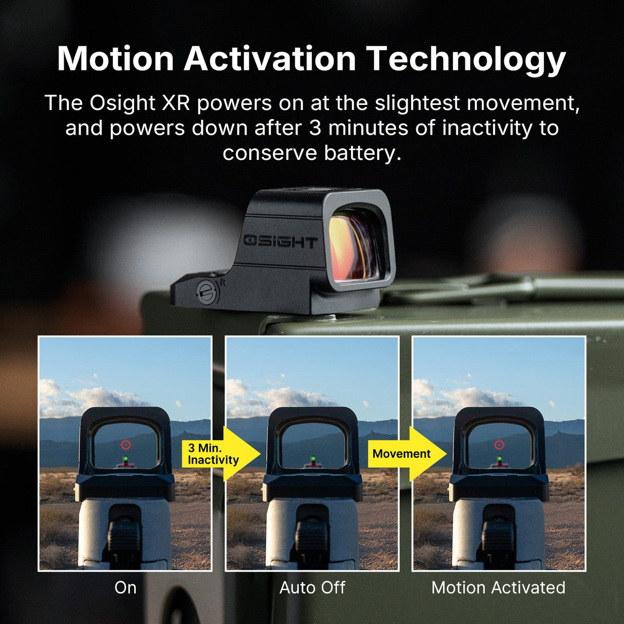Osight XR Enclosed [röd] 