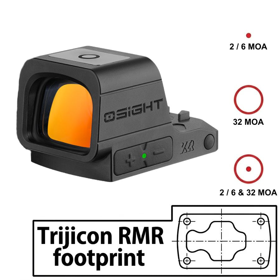 Osight XR Enclosed [röd]