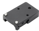 Picatinny rödpunktsmontage | Trijicon RMR footprint Holosun