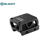 Picatinny rödpunktsmontage med höjare [21 mm] | Trijicon RMR footprint