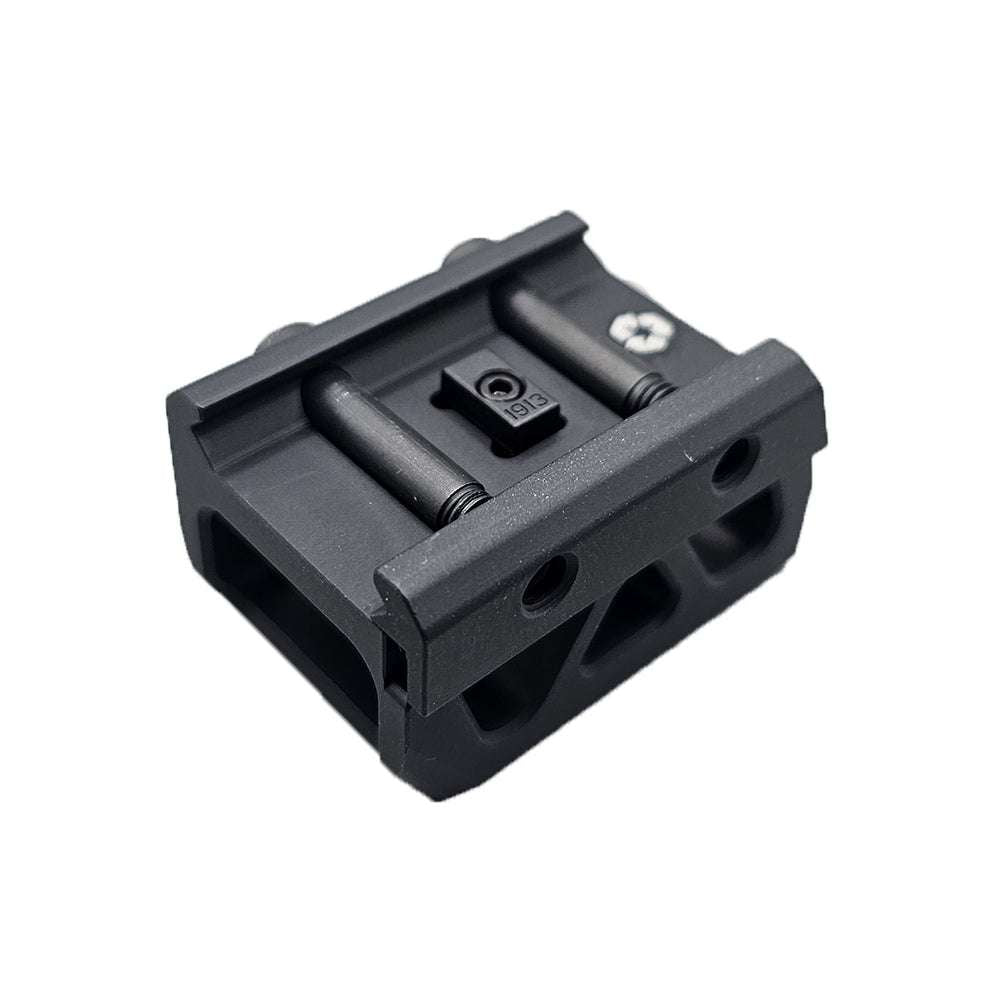 Picatinny rödpunktsmontage med höjare [21 mm] | Trijicon RMR footprint