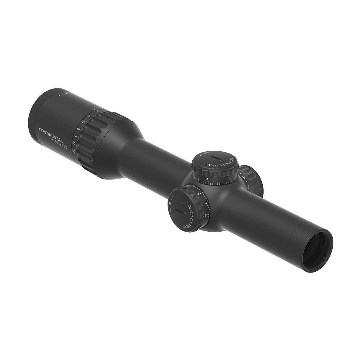 Vector Optics Continental 1-10x24i ED Fiber kikarsikte 