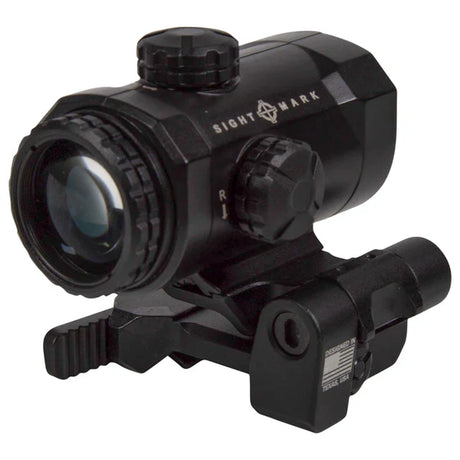 Sightmark XTM-3 3xMagnifier med LQD flip to side rödpunktsmontage 