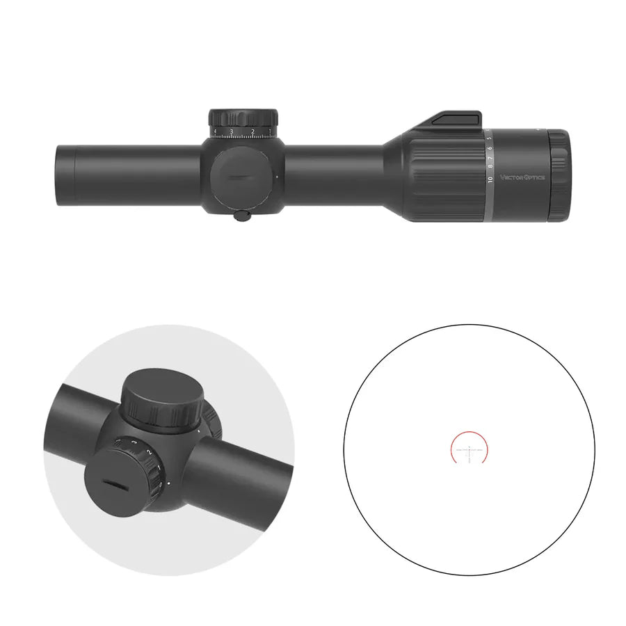 Vector Optics Constantine 1-10x24 HD FFP kikarsikte