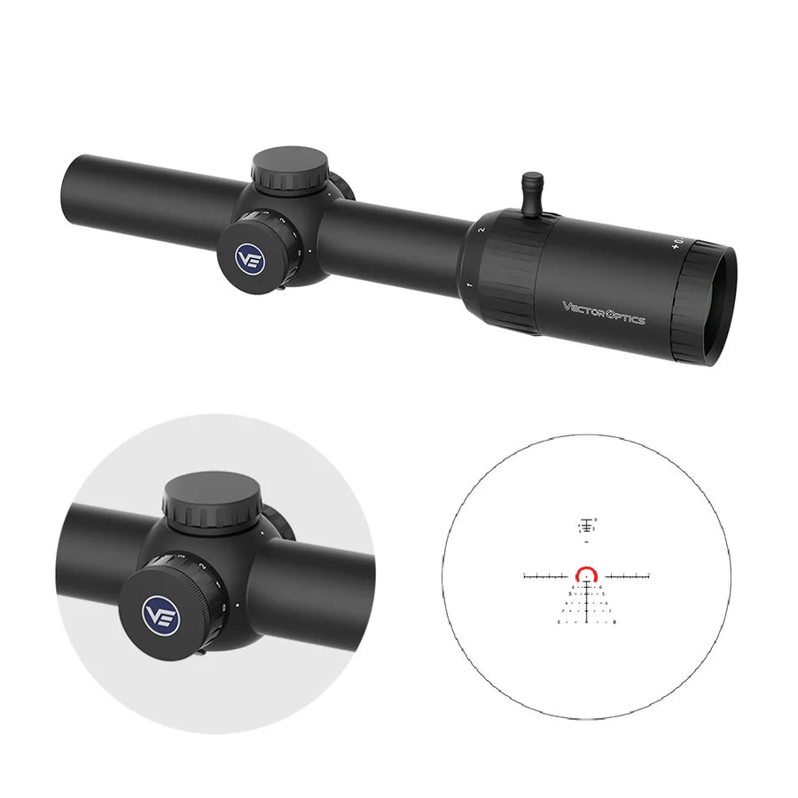 Vector Optics Constantine 1-8x24 FFP RAR kikarsikte