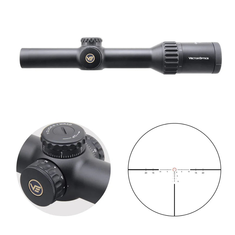 Vector Optics Continental x8 1-8x24 ED Tactical kikarsikte