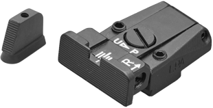 CZ P-07 CZ P-09 justerbara sikten | räfflade