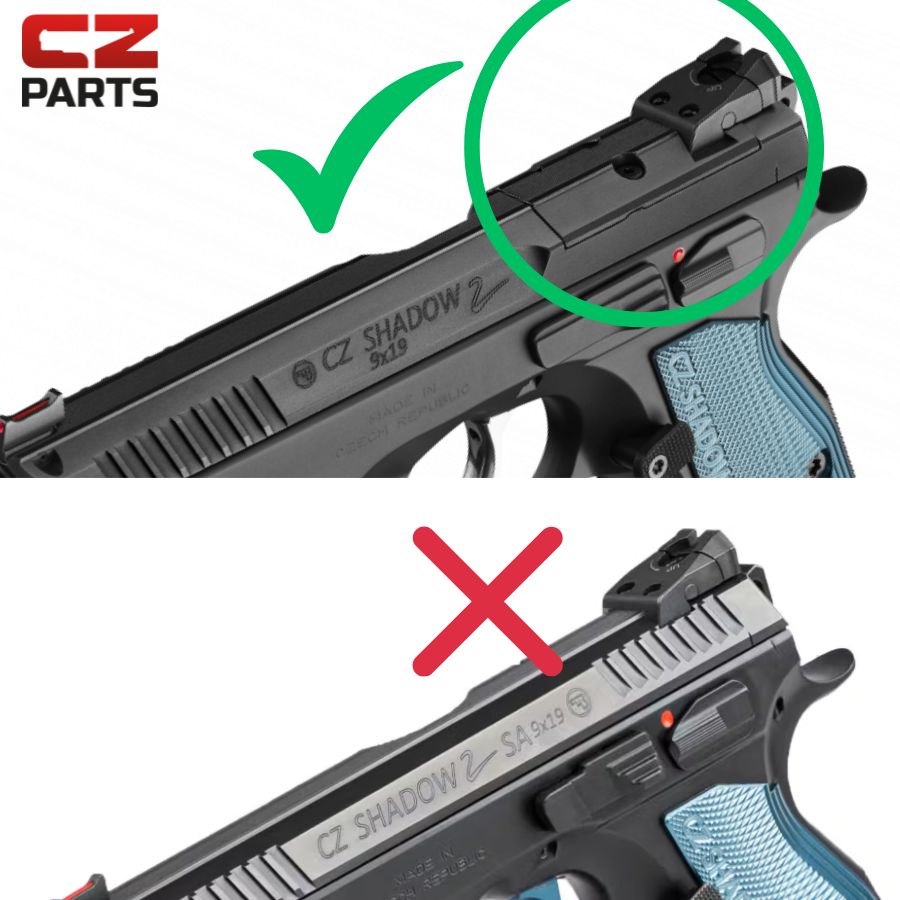 CZ Shadow 2 OR adapterplatta | Aimpoint A-CUT footprint