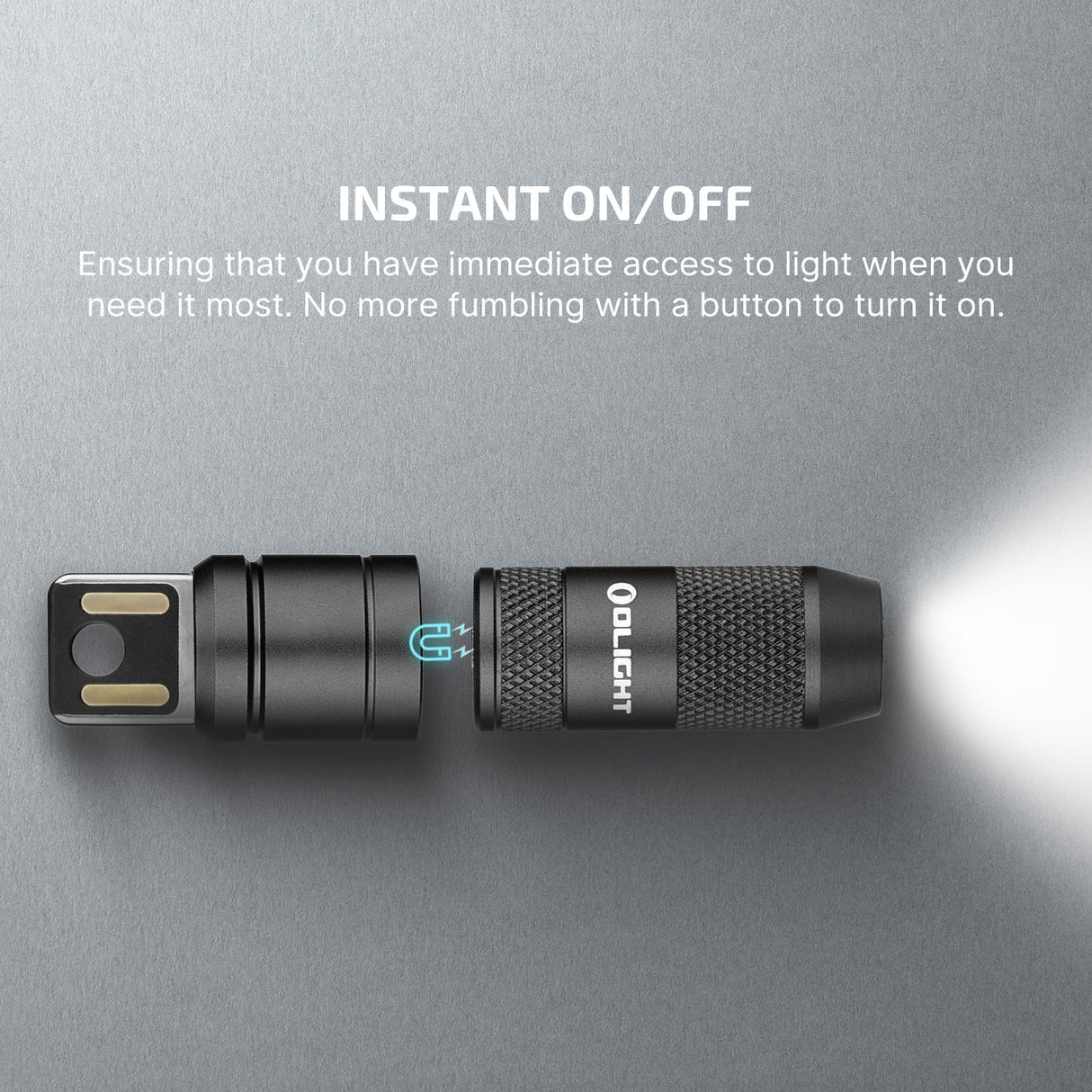 Olight imini 2 | mini uppladdningsbar nyckelringsficklampa | 50 lm