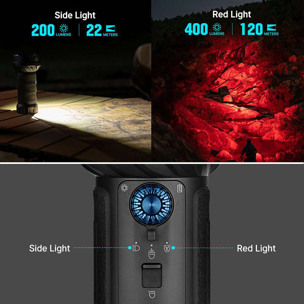 Olight Marauder 2 Mini | kraftfull uppladdningsbar ficklampa | 10.000 lm